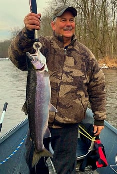 Steelhead Fishing in Verona Beach, New York