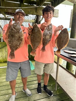 Flounder Fishing in Surfside Beach, Texas