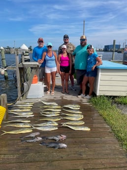 Fishing in Wanchese, North Carolina