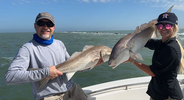 Redfish Fishing in Galveston, Texas