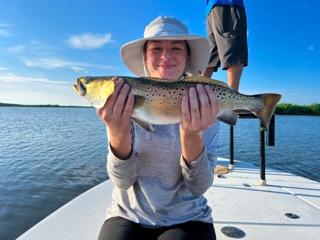 Speckled Trout Fishing in New Smyrna Beach, Florida