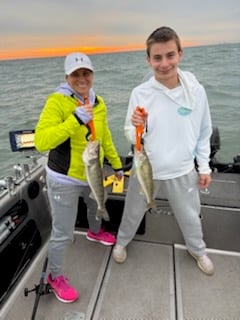 Fishing in Port Clinton, Ohio