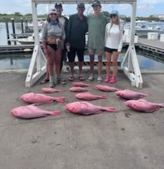 Fishing in Freeport, Texas