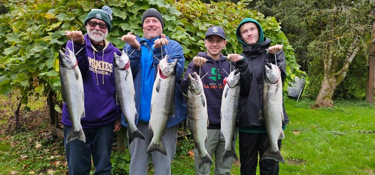 Fishing in Montesano, Washington