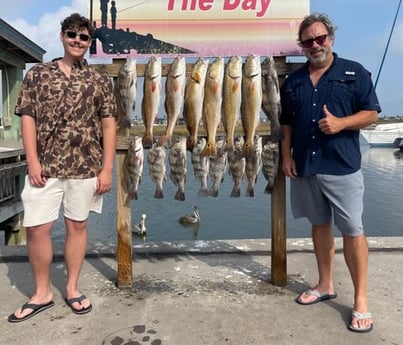 Fishing in Rockport, Texas