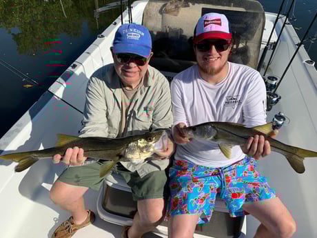 Snook Fishing in Palm Beach, Florida, USA