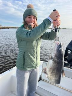 Blue Catfish Fishing in Delacroix, Louisiana