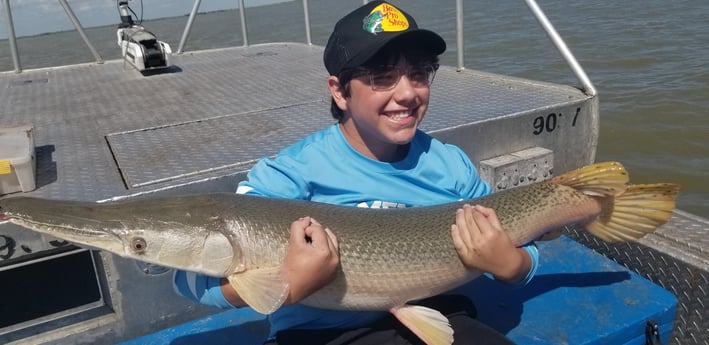 Stingray fishing in Livingston, Texas