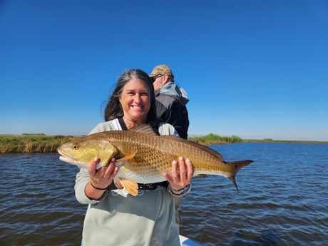 Fishing in Yscloskey, Louisiana