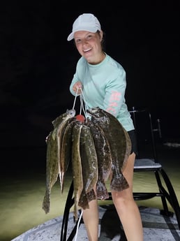 Flounder Fishing in Rio Hondo, Texas