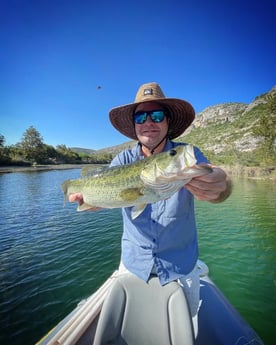Largemouth Bass Fishing in New Braunfels, Texas