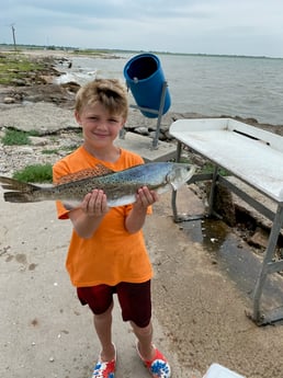 Speckled Trout / Spotted Seatrout fishing in Bolivar Peninsula, Texas