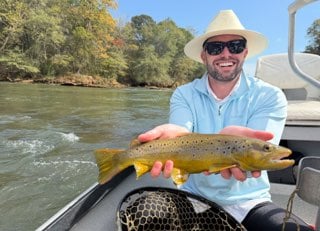 Fishing in Roswell, Georgia