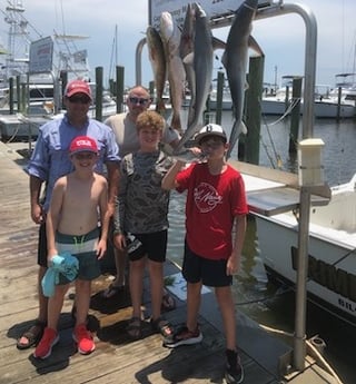 Fishing in Biloxi, Mississippi