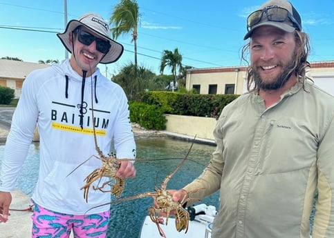 Lobster Fishing in Cudjoe Key, Florida