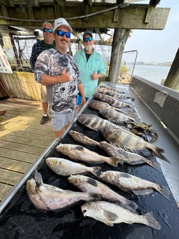 Fishing in Lake Jackson, Texas