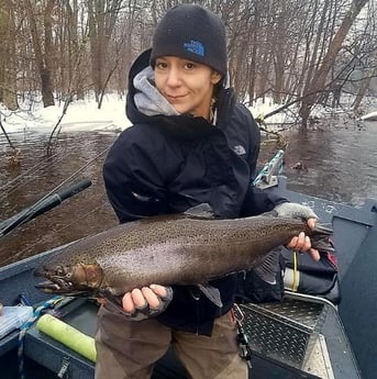 Steelhead Fishing in Verona Beach, New York