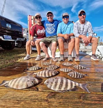Fishing in Wanchese, North Carolina
