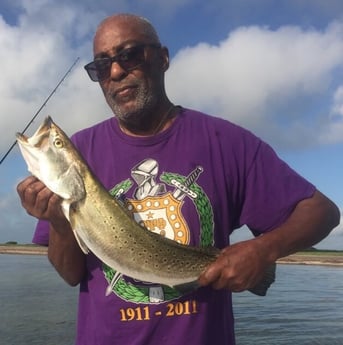 Speckled Trout / Spotted Seatrout fishing in Corpus Christi, Texas