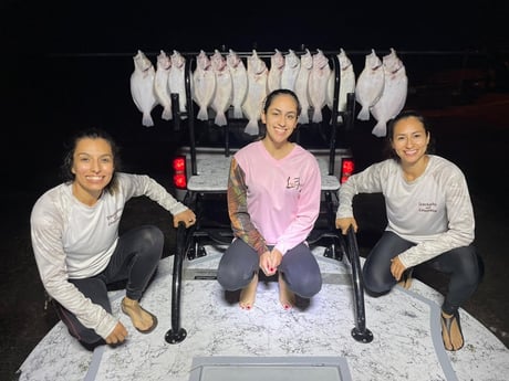 Flounder Fishing in Rio Hondo, Texas