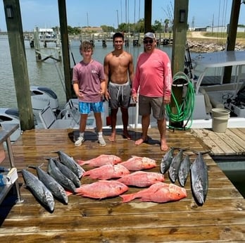 Kingfish, Red Snapper Fishing in Freeport, Texas