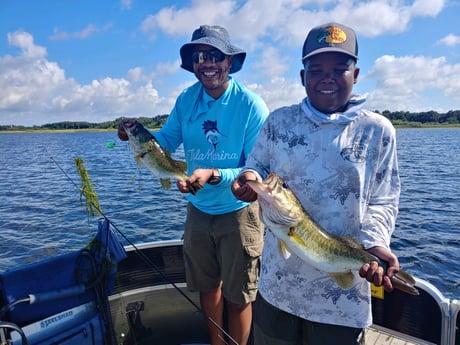Largemouth Bass fishing in Kissimmee, Florida