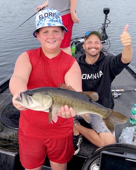 Largemouth Bass fishing in Kissimmee, Florida