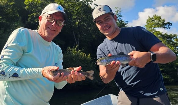Rainbow Trout Fishing in Broken Bow, Oklahoma