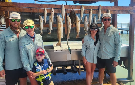 Fishing in Port Isabel, Texas