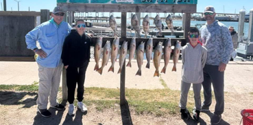 Fishing in Aransas Pass, Texas