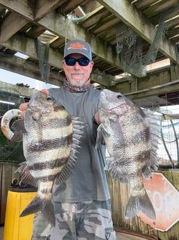 Fishing in Lake Jackson, Texas