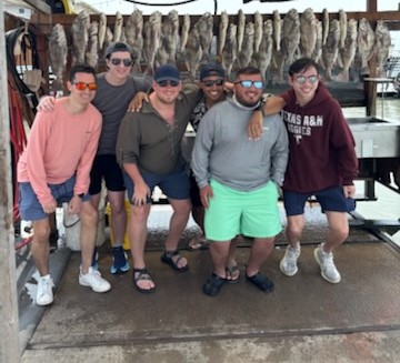 Fishing in Port Isabel, Texas