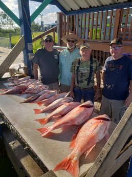 Red Snapper Fishing in Port Isabel, Texas