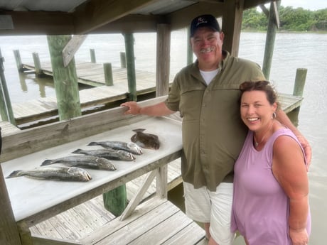 Flounder, Speckled Trout Fishing in Matagorda, Texas