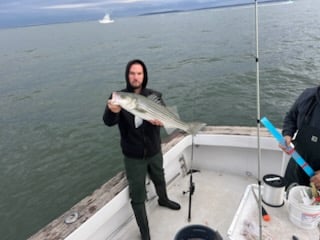 Fishing in Keyport, New Jersey