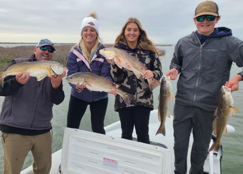 Redfish Fishing in Port O'Connor, Texas