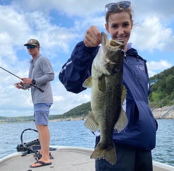 Largemouth Bass fishing in Buda, Texas