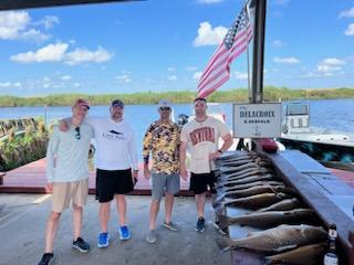 Redfish Fishing in Delacroix, Louisiana