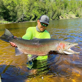 Fishing in Stanwood, Michigan