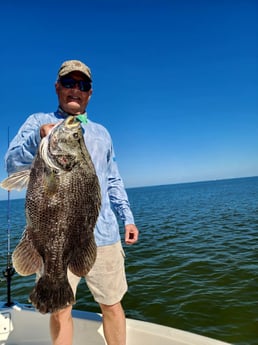 Tripletail Fishing in Boothville-Venice, LA, USA
