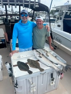 Fishing in Hampton Bays, New York