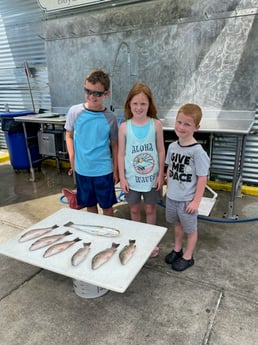 Speckled Trout / Spotted Seatrout fishing in Destin, Florida