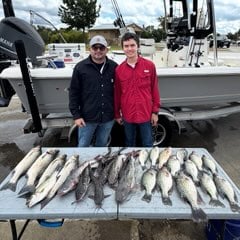 Fishing in Little Elm, Texas