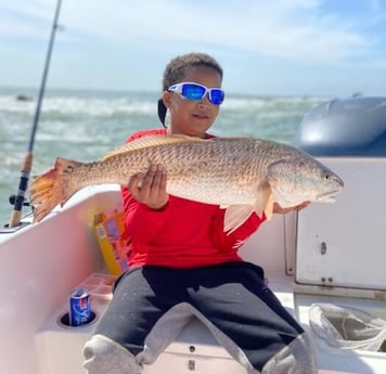 Redfish fishing in Galveston, Texas