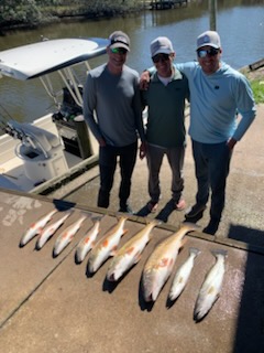 Fishing in Bon Secour, Alabama