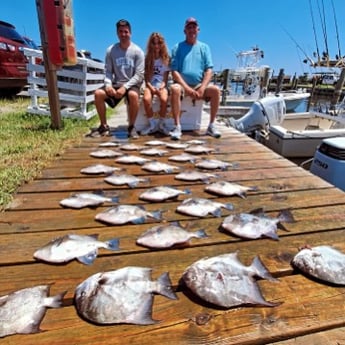 Fishing in Wanchese, North Carolina
