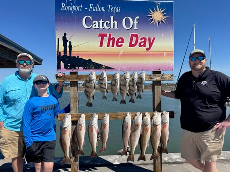 Fishing in Rockport, Texas