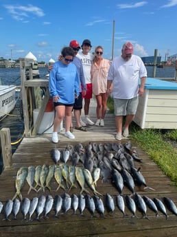 Fishing in Wanchese, North Carolina