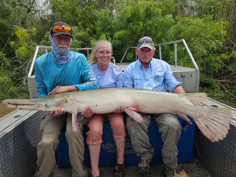 Alligator Gar Fishing in Livingston, Texas