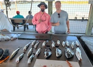 Black Drum, Speckled Trout / Spotted Seatrout Fishing in Matagorda, Texas